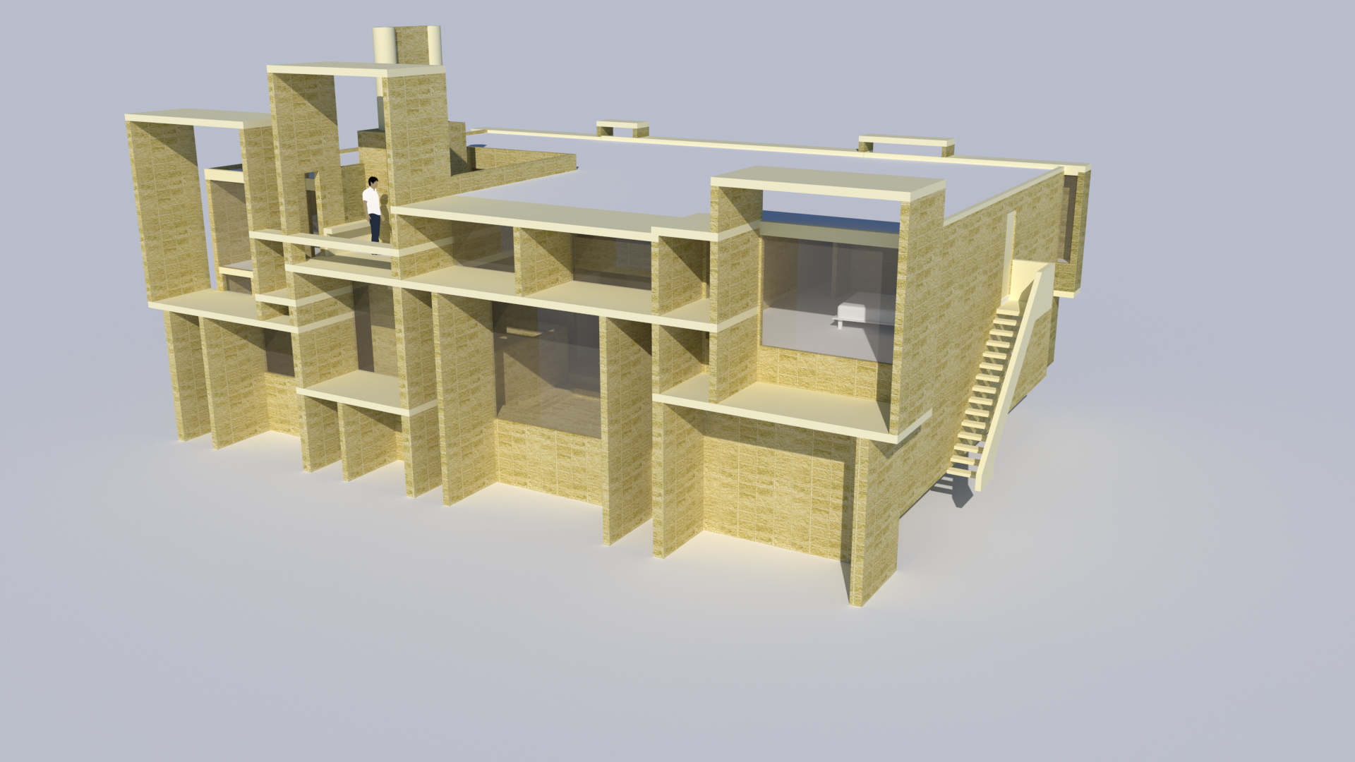 魯道夫的住宅 示意圖