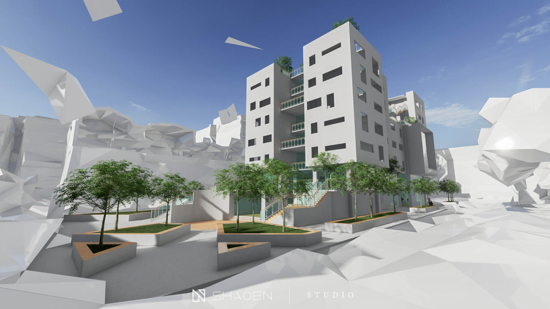 凝聚：北漂青年集合地 示意圖