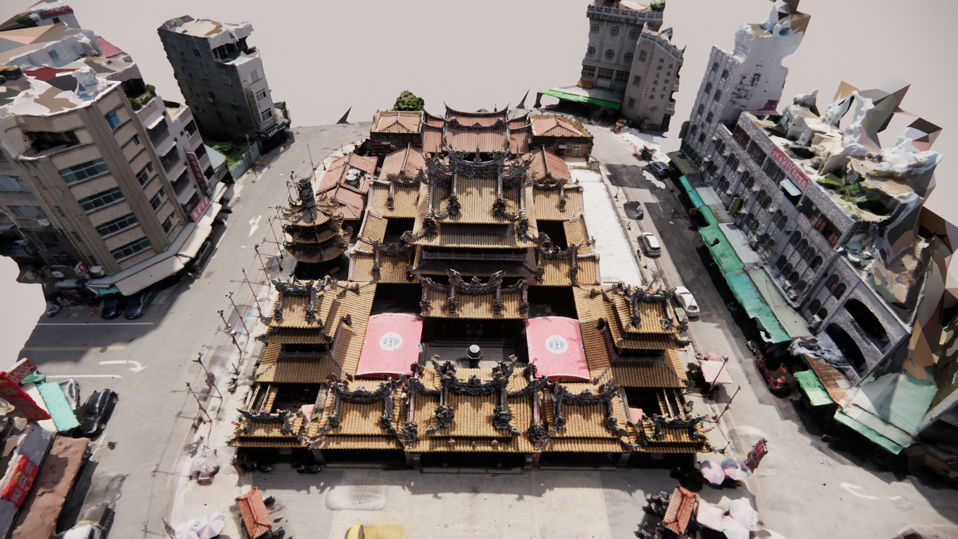 北港朝天宮渲染圖 1
